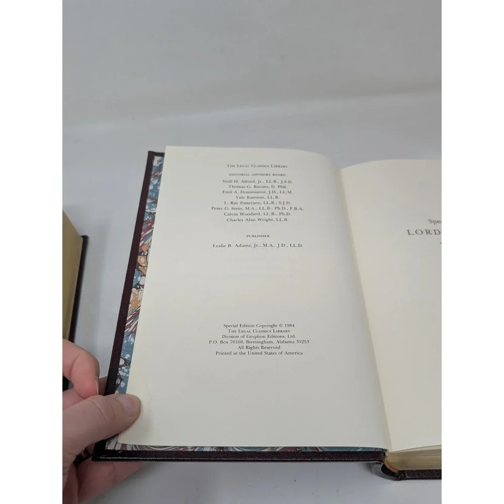 Erskine's Speeches Vol 1, 2, 3, & 4‎ Special Editions Legal Classic Library 1984